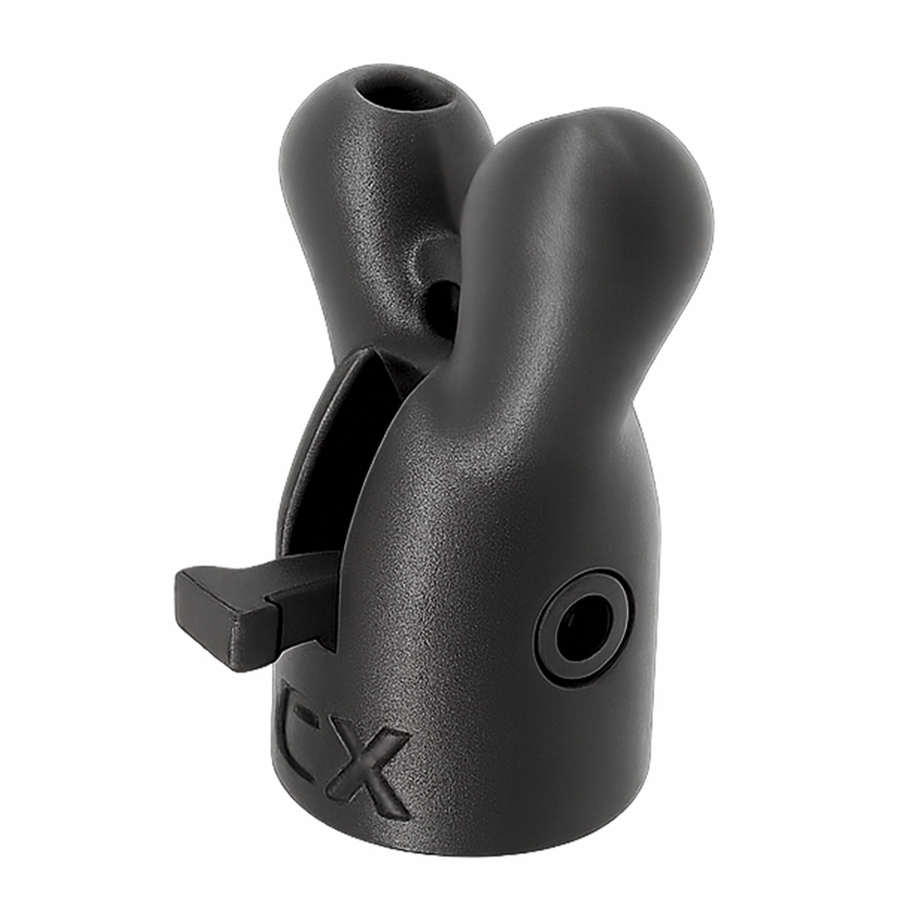 bouchon inhalateur poppers GC-POP-R de la marque GCX en position fermé avec le levier en position basse